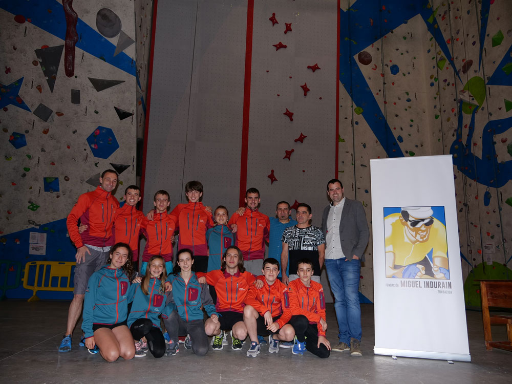 Se habilita en Navarra el primer muro de escalada de velocidad homologado en España